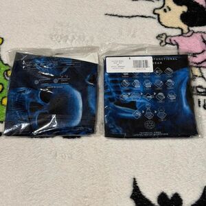 X-ray Blue and Black Face-masks